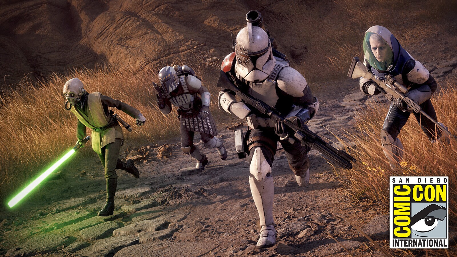 Official Star Wars Zero Company cast announcement artwork